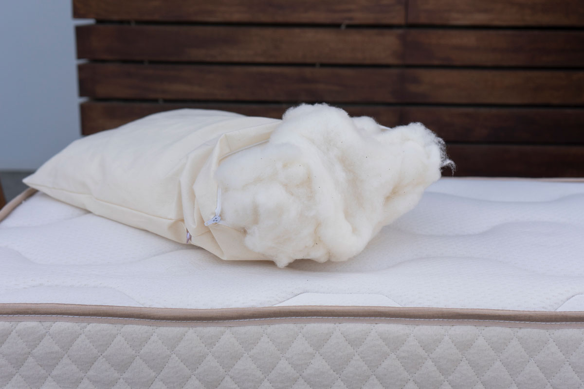 almohada niños algodón Sivana natural