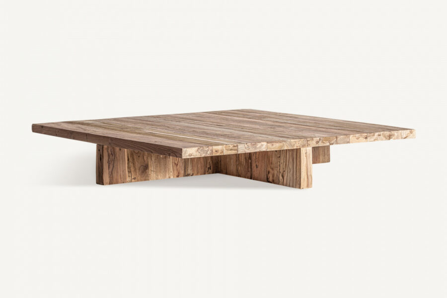 Mesa madera natural Sivana