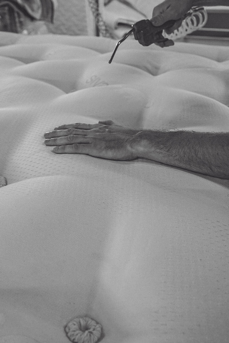 Control calidad colchones Sivana